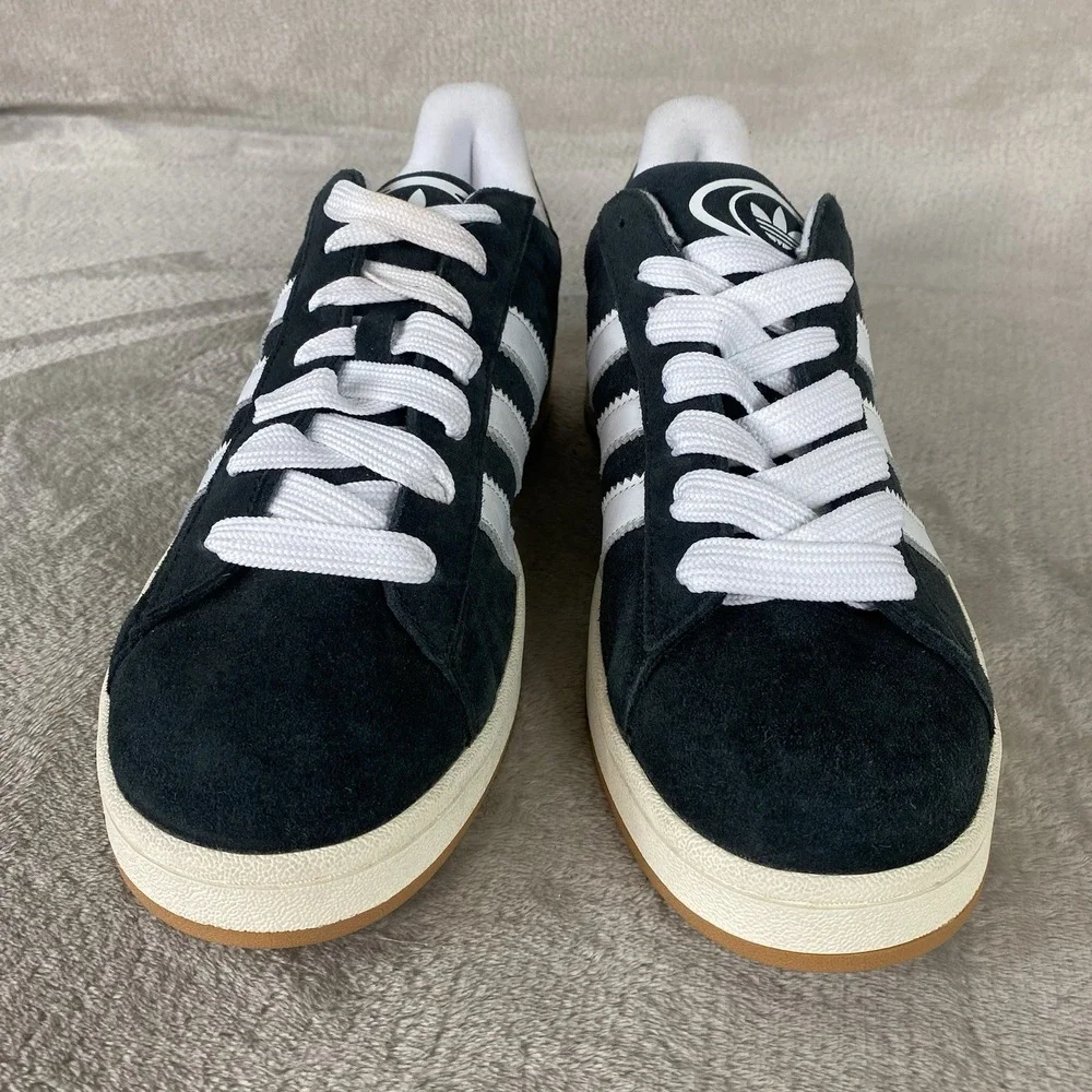 Adidas Campus 00s Shoes Mens Size 13 Black White Suede Sneakers Originals NEW